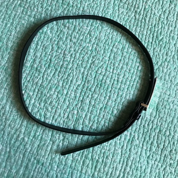 Vegan Leather Black Belt - sz Sz - Picture 4 of 4